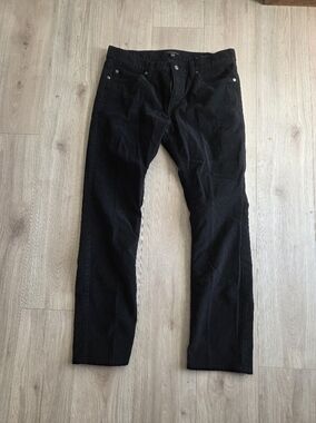 Banana Republic Traveler Jeans Mens 32x30 Black Slim Fit Stretch Pants